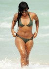 Alexandra Burke - bikini on the beach in Miami